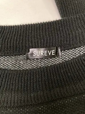 SUREVE/シュリーブ/ニット/セーター/トップス/ブラック/M