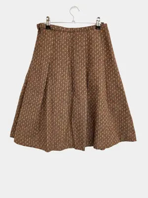 HASSIN/スカート/スカート/ブラウン/M