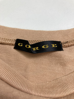 GORGE/ジョージ/Tシャツ/カットソー/トップス/ブラウン/F