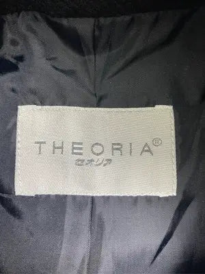 theoria/セオリア/ノーカラーコート/ジャケット/アウター/ブラック/11AR