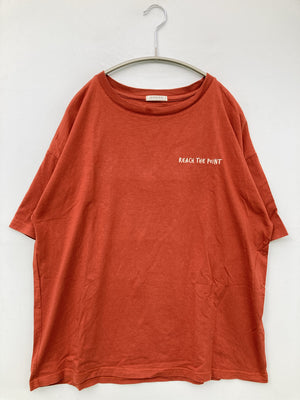 COLZA/コルザ/Tシャツ/カットソー/トップス/オレンジ/M