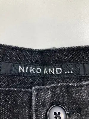 niko and .../ニコアンド/デニムパンツ/パンツ/ブラック/4
