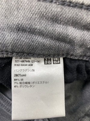UNIQLO/ユニクロ/デニムパンツ/パンツ/グレー/28