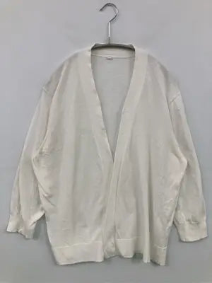 無印良品/ムジルシリョウヒン/カーディガン/ボレロ/トップス/ホワイト/XL