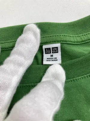UNIQLO/ユニクロ/Tシャツ/カットソー/トップス/グリーン/M
