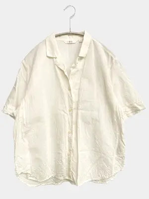 UNIQLO/ユニクロ/シャツ/ブラウス/トップス/アイボリー/M