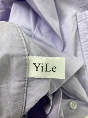 YiLe/シャツ/ブラウス/トップス/パープル