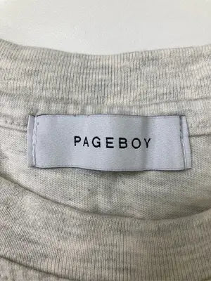 PAGEBOY/ページボーイ/Tシャツ/カットソー/トップス/ベージュ/F