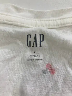 GAP/ギャップ/Tシャツ/カットソー/トップス/ホワイト/L
