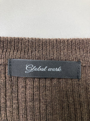 GLOBAL WORK/グローバルワーク/ニット/セーター/トップス/ブラウン/M