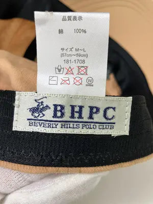 BEVERLY HILLS POLO CLUB/ビバリーヒルズポロクラブ/キャップ/帽子/ベージュ/M-L