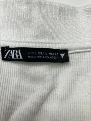 ZARA/ザラ/ポロシャツ/トップス/ホワイト/L