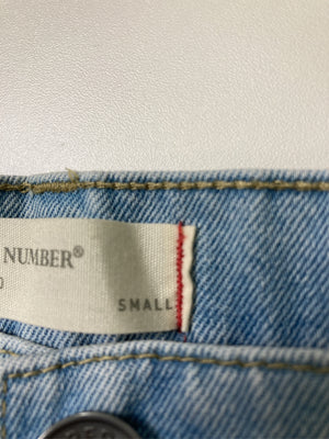 BACK NUMBER/バックナンバー/デニムパンツ/パンツ/ブルー/S