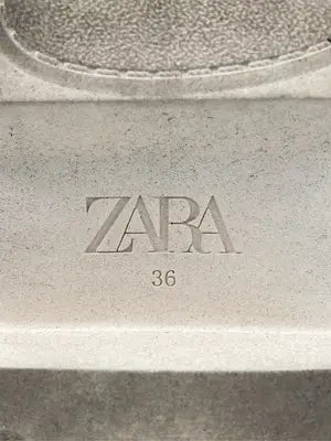 ZARA/ザラ/ブーツ/シューズ/アイボリー/36