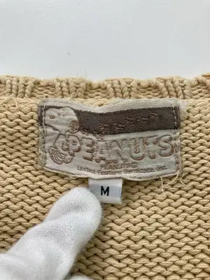 PEANUTS/ピーナッツ/ニット/セーター/トップス/ベージュ/M