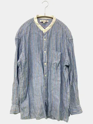 UNIQLO/ユニクロ/シャツ/ブラウス/トップス/ブルー/L