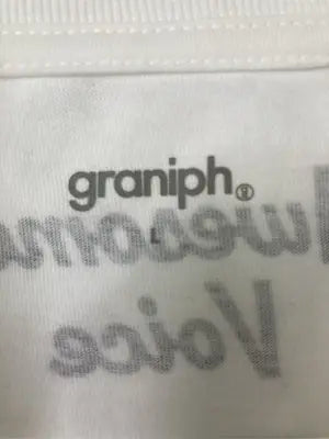 graniph/グラニフ/Tシャツ/カットソー/トップス/ホワイト/L