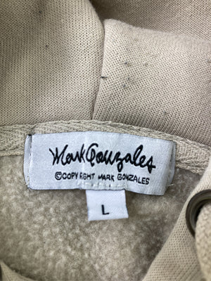 パーカー/トップス/ベージュ/L