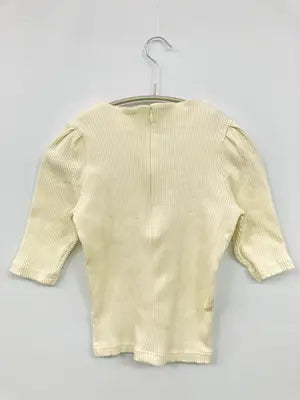 dazzlin/ダズリン/Tシャツ/カットソー/トップス/ホワイト/F