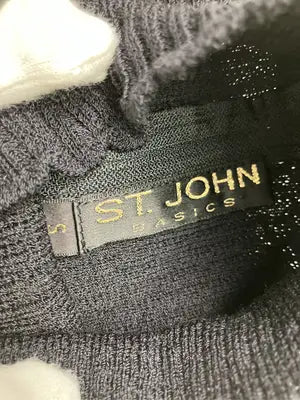 ST.JOHN/ニット/セーター/トップス/ブラック/S