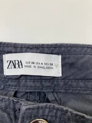 ZARA/ザラ/カーゴパンツ/パンツ/ネイビー/36