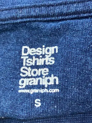 Design Tshirts Store graniph/デザインティーシャツストアーグラニフ/Tシャツ/カットソー/トップス/ネイビー/S