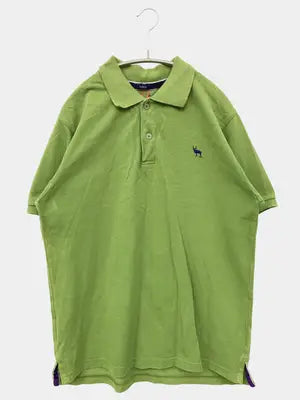REAL CRUSH CLOTHING/ポロシャツ/トップス/グリーン/LARGE