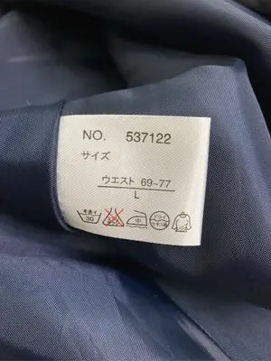 ミモレ/半端丈スカート/スカート/ネイビー/L