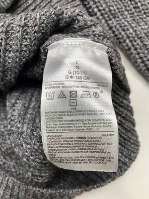 GapKids/ギャップキッズ/ニット/セーター/トップス/グレー/L
