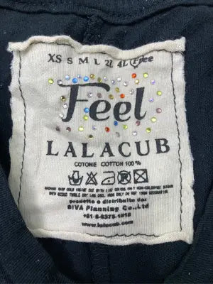 LALACUB/ララキューブ/Tシャツ/カットソー/トップス/ブラック/Free