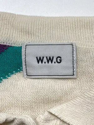 W.W.G/フーズフーギャラリー/ポロシャツ/トップス/アイボリー/F