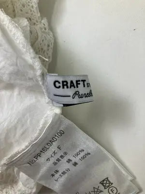 craft standard bouticue/シャツ/ブラウス/トップス/ホワイト/F