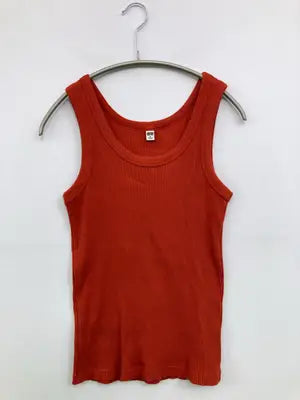 UNIQLO/ユニクロ/タンクトップ/トップス/レッド/M