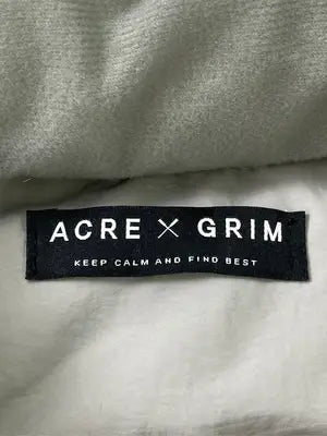 ACRE x GRIM/ダウンジャケット/コート/ジャケット/アウター/ベージュ/M