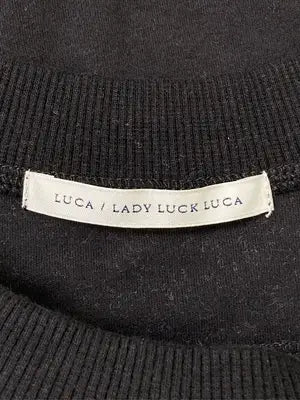 LUCA / LADY LUCK LUCA/スウェット/トップス/ブラック