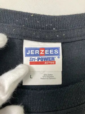 JERZEES/ジャージーズ/Tシャツ/カットソー/トップス/ブラック/L