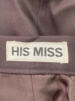 his miss/スカート/スカート/ブラウン