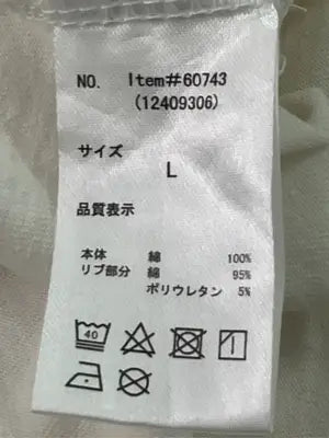 GHOSTBUSTERS/ゴーストバスターズ/Tシャツ/カットソー/トップス/ホワイト/L