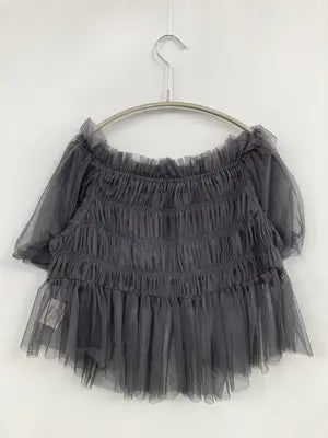 mily bilet/シャツ/ブラウス/トップス/グレー/M