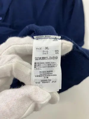 無印良品/ムジルシリョウヒン/カーディガン/ボレロ/トップス/ネイビー/XL