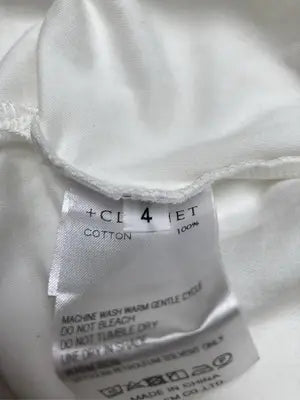 CLOTHET/Tシャツ/カットソー/トップス/ホワイト/4