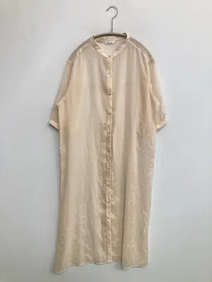Rafnaf/シャツワンピース/ワンピース/ドレス/ベージュ/MP