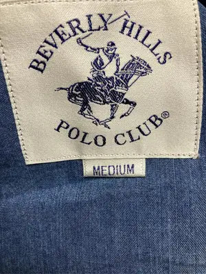 BEVERLY HILLS POLO CLUB/ビバリーヒルズポロクラブ/デニムジャケット/ジャケット/アウター/ブルー/MEDIUM