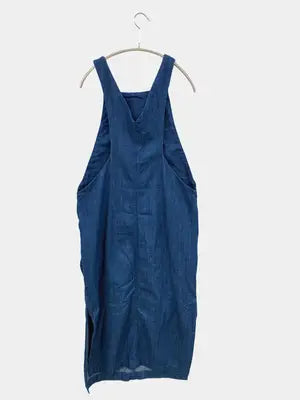 ZARA WOMAN/ザラウーマン/ジャンパースカート/ワンピース/ドレス/ブルー/USA S