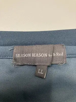 SEASON REASON/シーズンリーズン/Tシャツ/カットソー/トップス/ブルー/LL