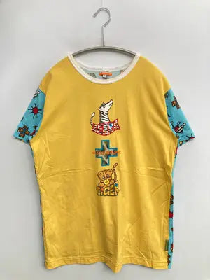 Castelbajac sport/Tシャツ/カットソー/トップス/イエロー/M