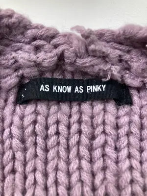AS KNOW AS PINKY/アズノゥアズピンキー/カーディガン/ボレロ/トップス/パープル