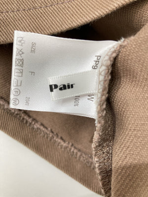 Pair Pair/ペアペア/ジャンパースカート/ワンピース/ドレス/ブラウン/F