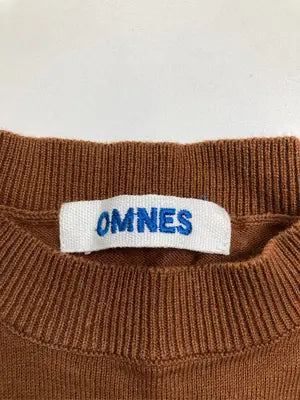 OMNES/オムネス/ノースリーブ/トップス/ブラウン