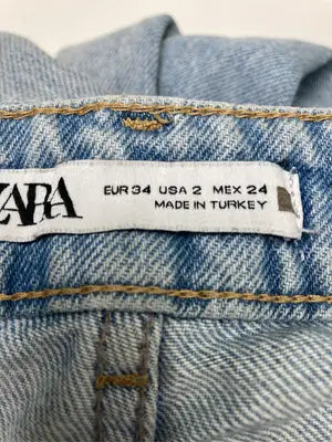 ZARA/ザラ/デニムパンツ/パンツ/ブルー/EUR 34